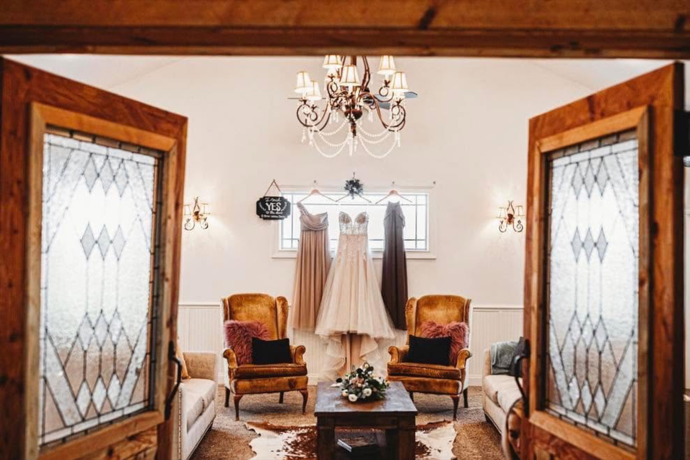 Bridal & Groom's Suites at Diamond H3 Ranch